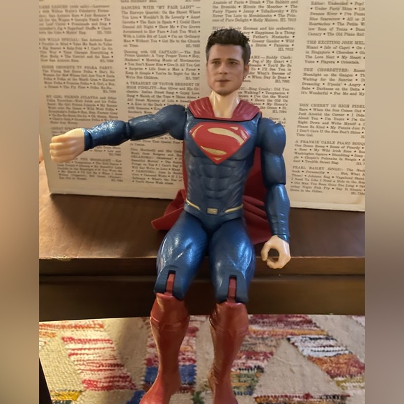 ⚡️ SUPERBRAD Brad Pitt Superman Custom Action Figure Cowabunga Customz ⚡️ - Picture 3 of 5